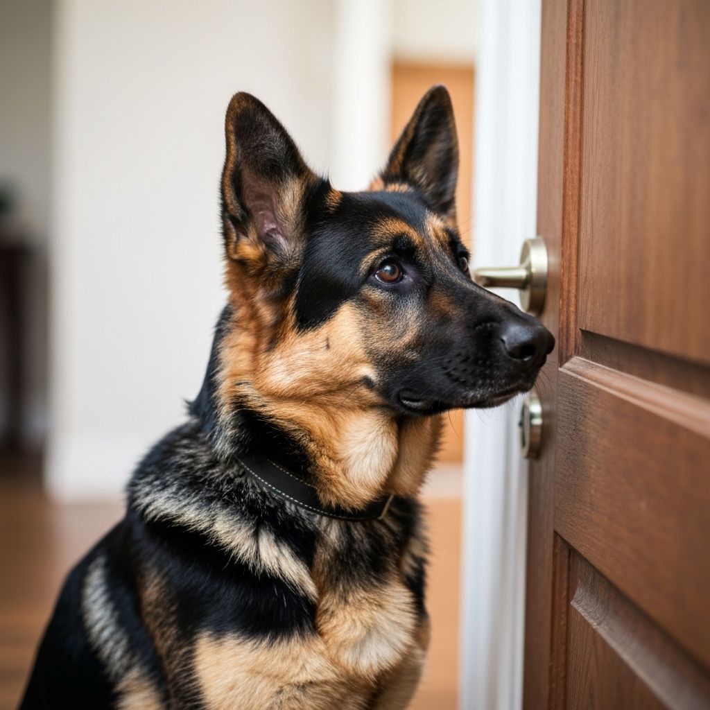 Understanding German Shepherd separation anxiety behavior