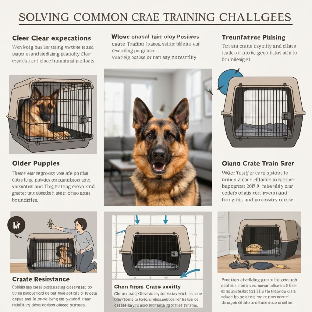 Addressing common crate training challenges