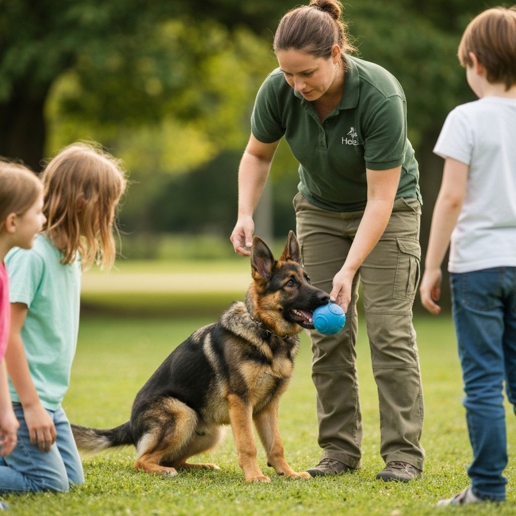 Proper German Shepherd socialization techniques